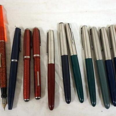 1088	GROUPING OF ANTIQUE PENS
