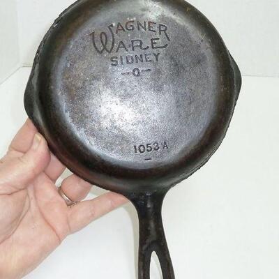Wagner 0 fry pan #1053+A