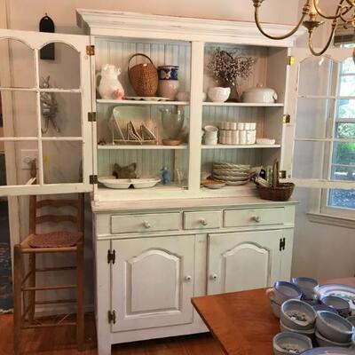painted cabinet 255
39 1/2 X 20 X 76