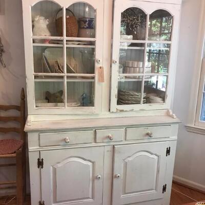 painted cabinet 255
39 1/2 X 20 X 76