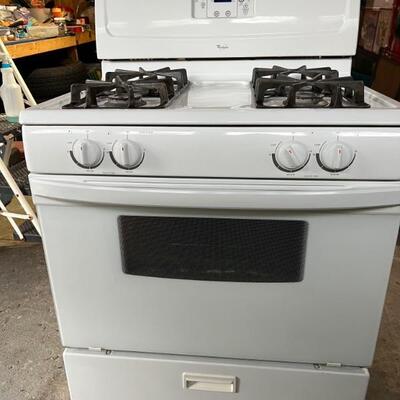 Whirlpool gas stove $350