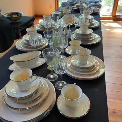 Lenox China/Service For 16 With Many Extra Pieces