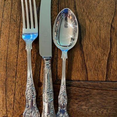 Silverplate flatware