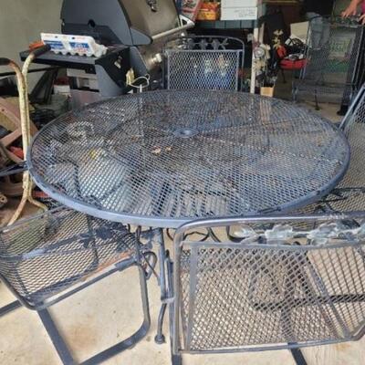 Patio table & chairs