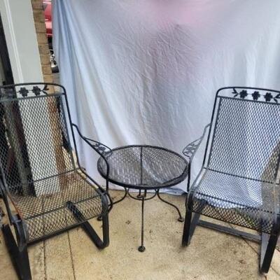 Patio “bouncer” chairs