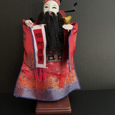 Chinese Opera Doll, 13.5in