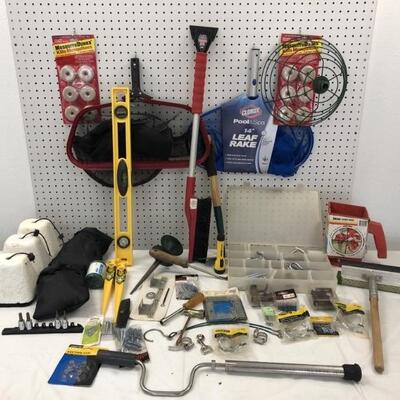 Hand Tools, Outdoor Faucett Covers, etc.
