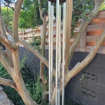 Large Wind Chimes are 64in Long