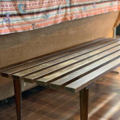 Mcm slat bench