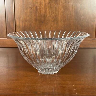 CRYSTAL GLASS BOWL | h. 5 x dia. 10 in.