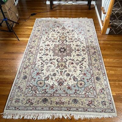 CAPEL AREA RUG | Floral motif area rug on ivory field by Capel in 