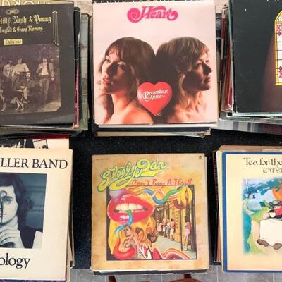 Large lot of 60’s-80’ rock and related