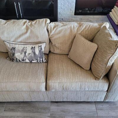 FOR SALE NOW! Custom Sectional Sofa From Norwalk Furniture Store Boca Raton Florida ($2295)