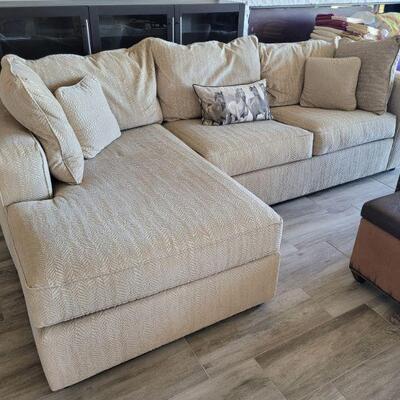 FOR SALE NOW! Custom Sectional Sofa From Norwalk Furniture Store Boca Raton Florida ($2295)
