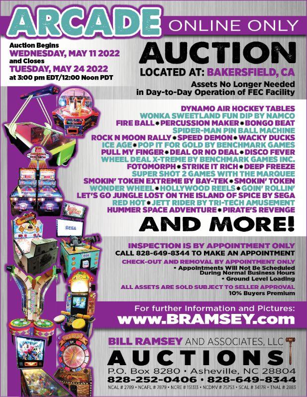 Arcade Auction located in Bakersfield, CA