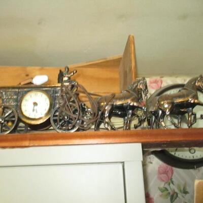 Clydesdale & Carriage Clock  