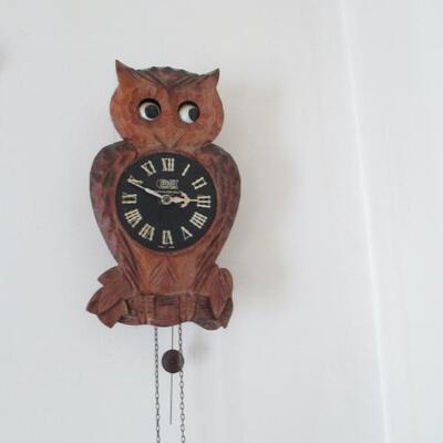 Owl Clock 