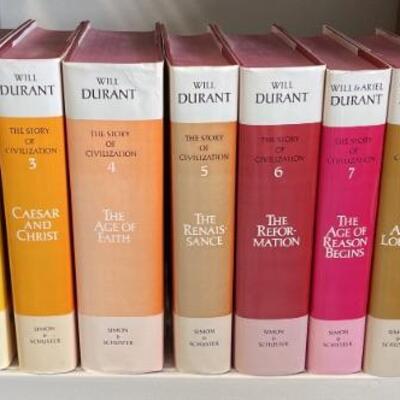 Will Durant Book Set 10 