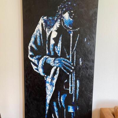 Miles Davis Painting