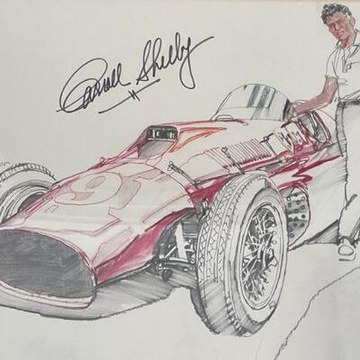 Shelby Autographed Picture