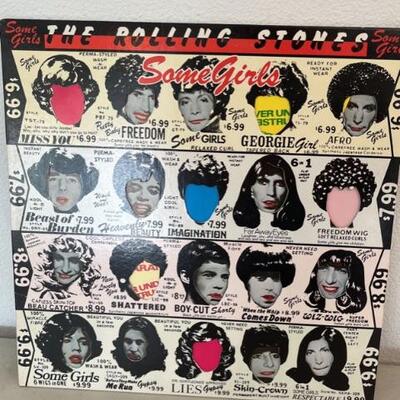 Rolling Stones LP Record Vinyl
