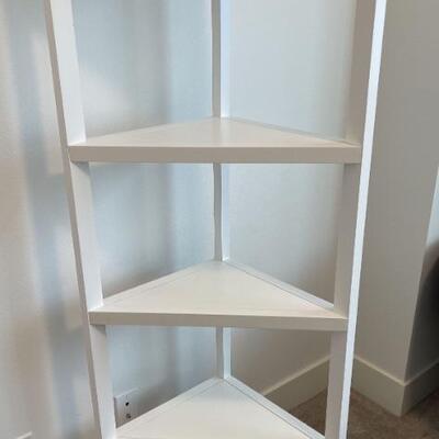 White Corner Shelf