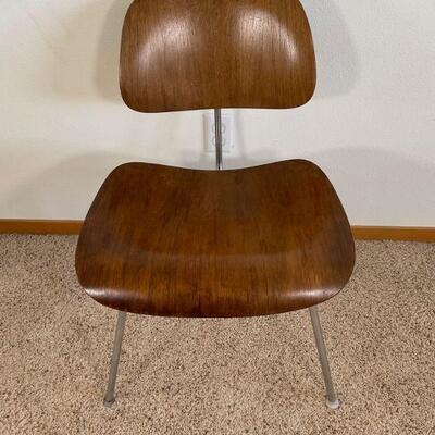 1950's Era Eames Herman Miller Wood Chair