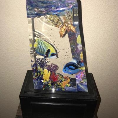 Lucite Custom Lighted Sculpture $350
Available for pre sale.  Please Text 760-668-0554 to purchase.  We accept Venmo or Zelle.  All...