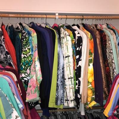 Womens Clothing.  Varied Sizes.  Jones New York, Chicos, Ralph Lauren and more.  ALL clothing just $3 Each!!
Not Available for pre sale....