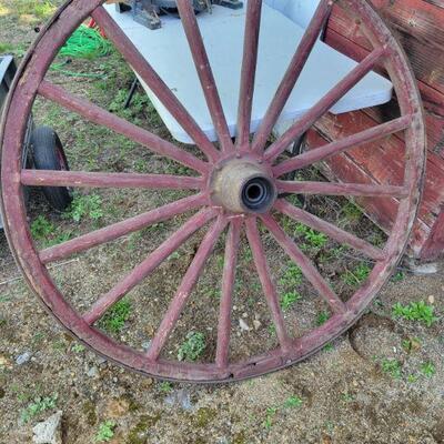old wagon wheel...heavy