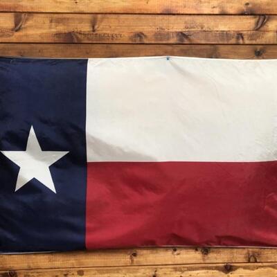 Texas Flag is 60 x 35