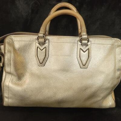 Aimee Kesterberg Shimmering Gold Handbag