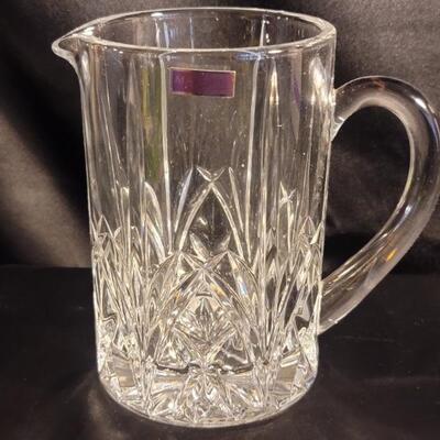 Waterford Marquis 7in Crystal Pitcher, Marked