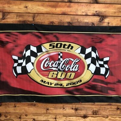 NASCAR 2009 Coca Cola 600, 50th Anniversary Flag