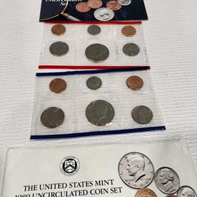 Uncirculated United States Mint Coin Set
