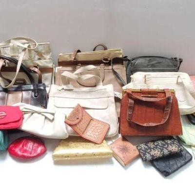 2110 â€¢ Vintage Bags, Wallets and Wig. Brands Include Ganson, Tan-Sac, East-57 and More.