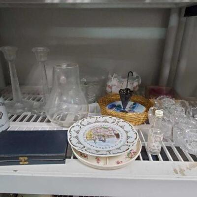#2118 â€¢ Glassware, Beer Stein, Decorative Spoon Set and More. 