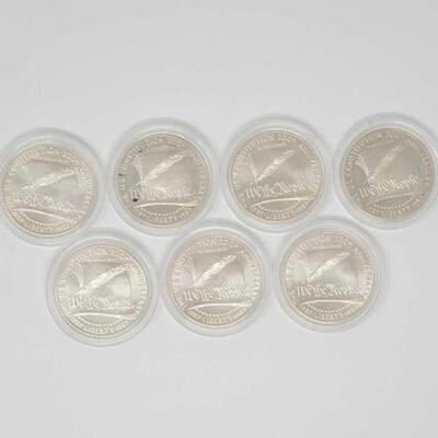 #1836 â€¢ (7) 1987 We the People Bicentennial $1 Coins