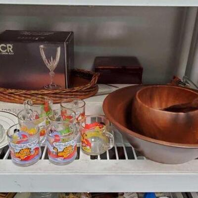 #2126 â€¢ Glassware, Warmning Tray, Tray, Wine Glasses and More. 