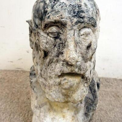 1247	UNUSUAL PLASTER BUST, APPROXIMATELY 17 1/2 IN TALL
