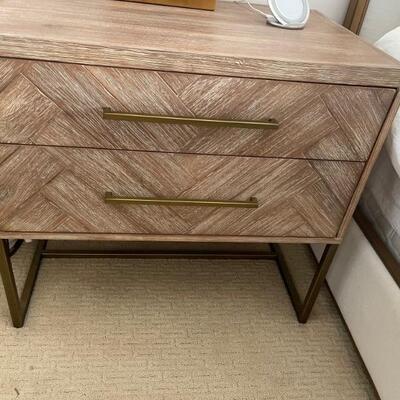 One Kings Lane night stands bedside end table
