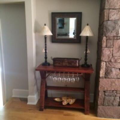 Wine Barrel original glass shelf