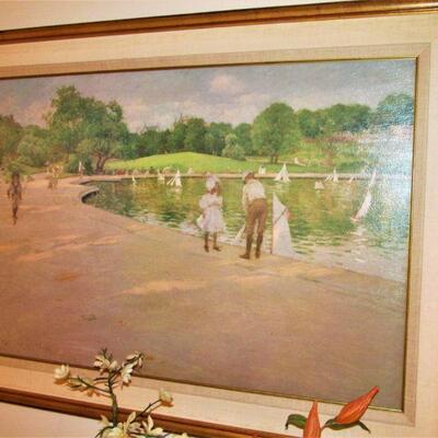 Giclee print on canvas