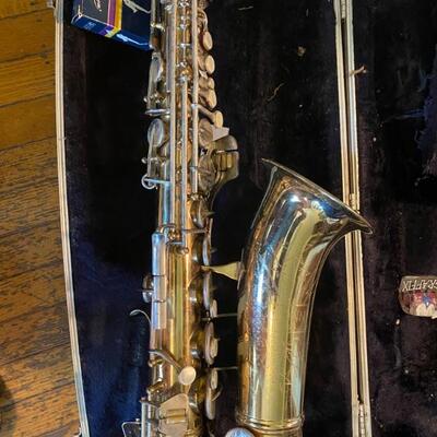 Vintage Conn Saxaphone Shooting Stars with Case