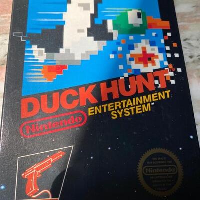 Nintendo UNPUNCHED Duck Hunt BOX ONLY