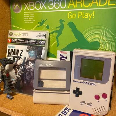 Game Boy, Xbox 360 Arcade/Box