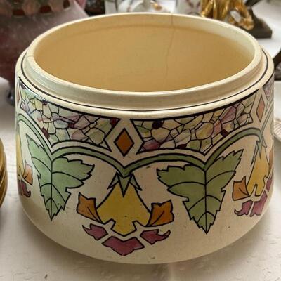 Roseville Pottery Persian Pattern Creamware Planter