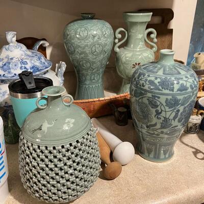 Asian Celadon Ceramics