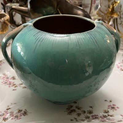 Roseville Pottery Orian Two-Handle Vase