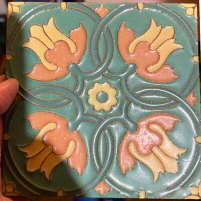 Van Briggle Pottery Tile